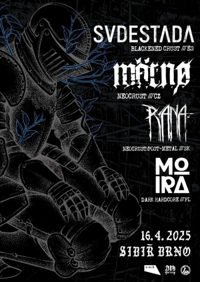 SVDESTADA & MÄRNØ & RANA - Spring Tour 2025 - Brno