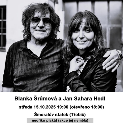 Blanka Šrůmová a Jan Sahara Hedl (akusticky) - Třebíč 2025