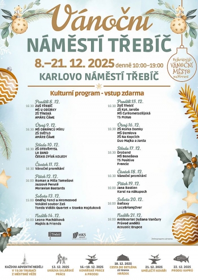 Vánoční náměstí Třebíč 2025 - Moravian Bastards