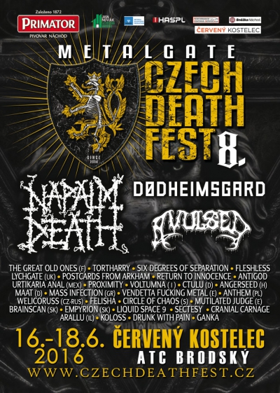 MetalGate Czech Death Fest 2016
