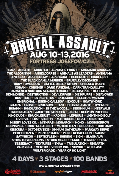 Brutal Assault 2016 (vol. 21) Brutal Assault 2016 (vol. 21)