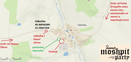 mapa areálu mapa areálu